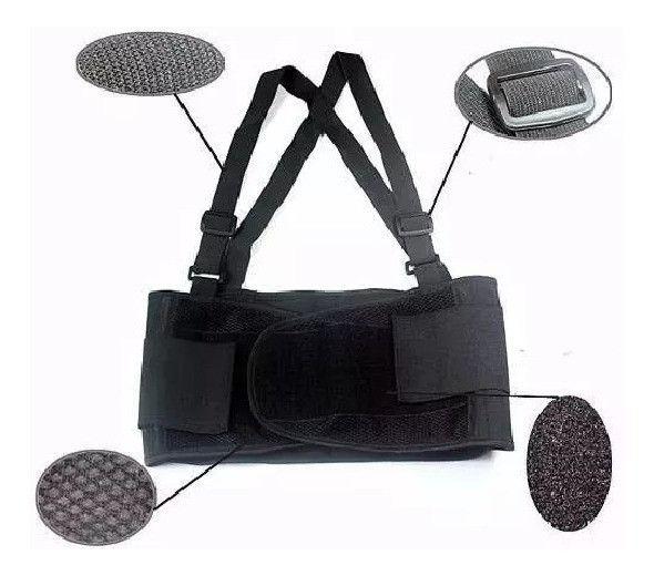 Cinta Ergonômica Reforçada Proteção Da Coluna Abdominal Cargas Colete EPI Segurança Carregar Peso - RedStar Imagem de Cinta Ergonômica Reforçada Proteção Da Coluna Abdominal Cargas Colete EPI Segurança Carregar Peso