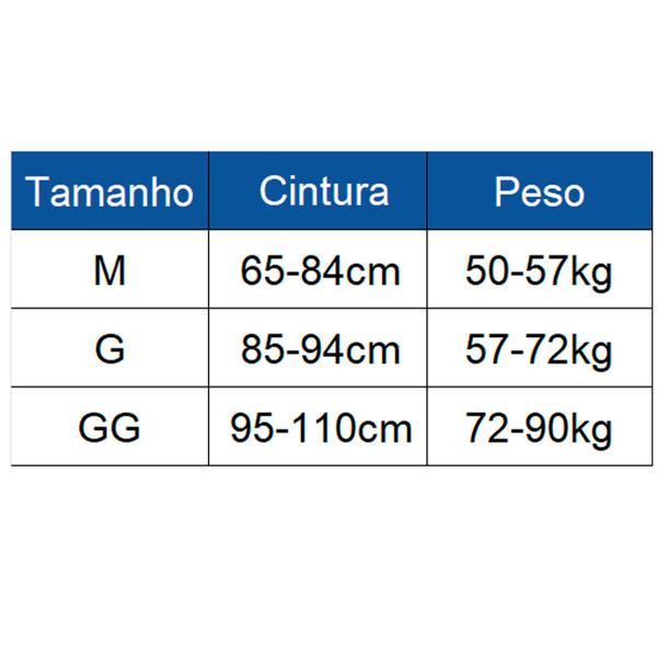 Imagem de Cinta Faixa Abdominal Compressiva C/Barbatanas Coluna Pos Parto Pos Cirurgico