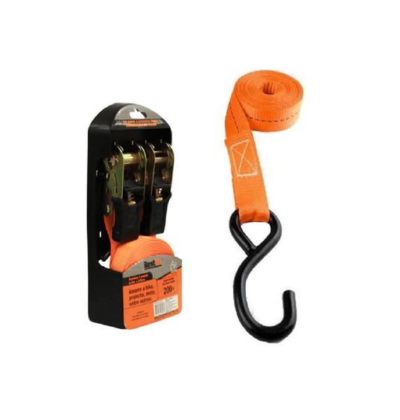 Cinta/Fita Para Prender Carga Max 200 Kg Com Catraca - Bestfer Imagem de Cinta/Fita Para Prender Carga Max 200 Kg Com Catraca