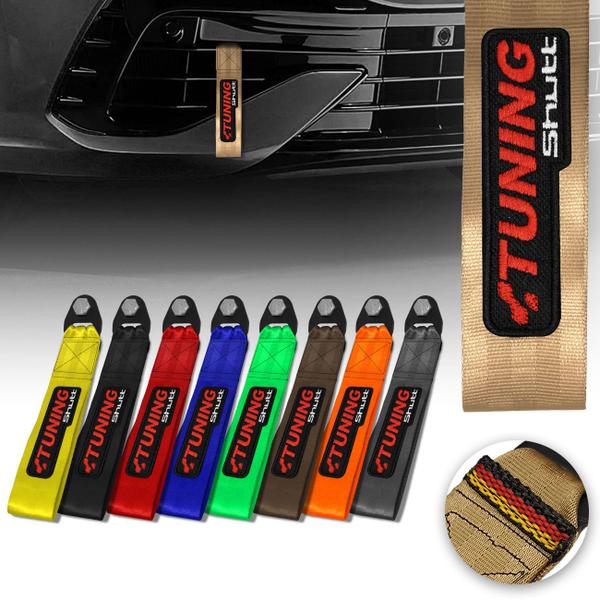 Imagem de Cinta Fita Reboque Tow Strap Com Viés 3D Personalizado Tuning Shutt Capacidade 2 Toneladas Universal