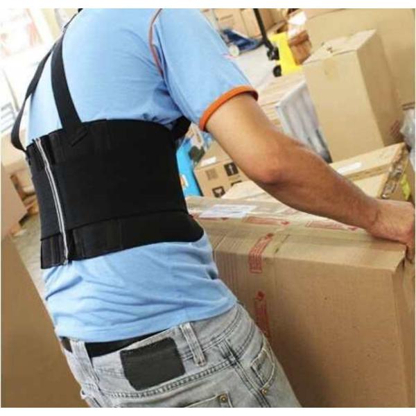 Cinta Lombar Epi Segurança Faixa Ergonômica Coluna Postura - Steelpro Vicsa Imagem de Cinta Lombar Epi Segurança Faixa Ergonômica Coluna Postura