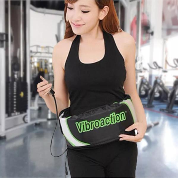 Imagem de Cinta Modeladora Abdominal Vibratória Ajustavel Tonificador unisex