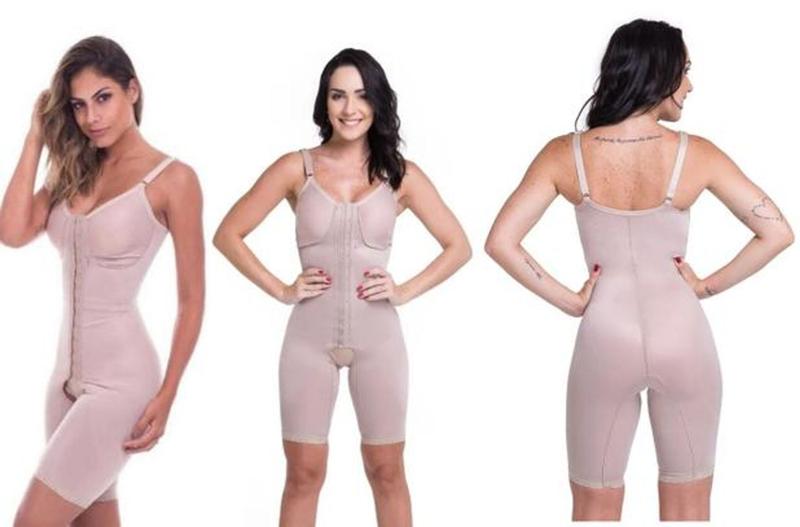 Cinta Modeladora Macaquinho Short com Alça Pós Cirúrgica 1601 - Biobela Imagem de Cinta Modeladora Macaquinho Short com Alça Pós Cirúrgica 1601 - Biobela