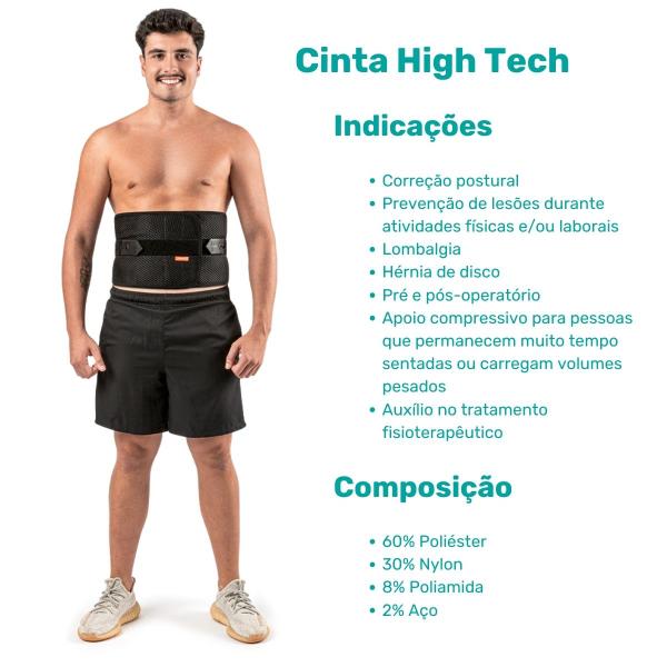 Imagem de Cinta Ortopédica Postural Comfort Air High Tech Hidrolight