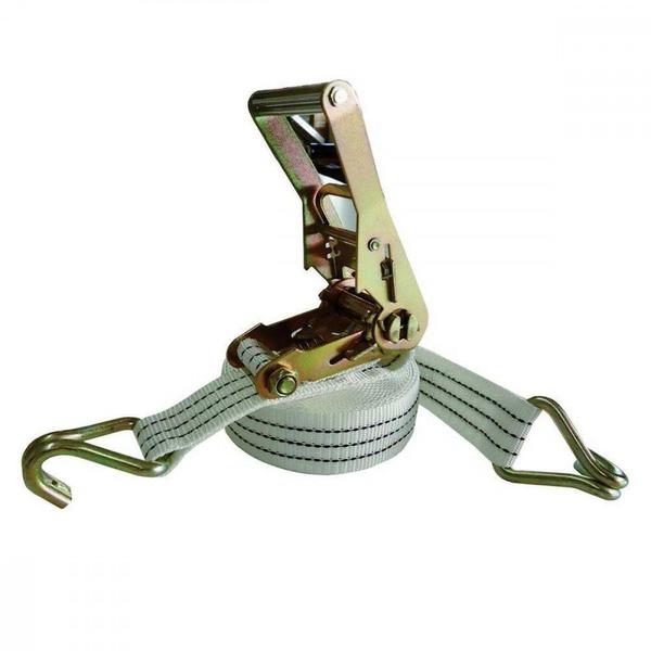 Cinta Para Carga Multifitas Com Catraca 3Toneladas Branca 50Mmx9M ''J'' 1Peca 7040009 Imagem de Cinta Para Carga Multifitas Com Catraca 3Toneladas Branca 50Mmx9M ''J'' 1Peca 7040009