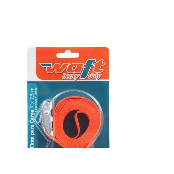 Cinta Para Carga Waft Sem Catraca 1" X 2,5M Com 2 Pecas - 6240 - Brasfort Imagem de Cinta Para Carga Waft Sem Catraca 1" X 2,5M Com 2 Pecas - 6240