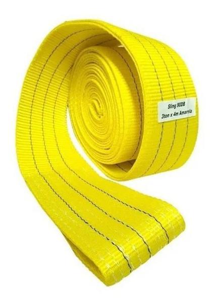 Imagem de Cinta Para Elevação De Carga 2M X 75Mm 3 Tonelada Amarelo