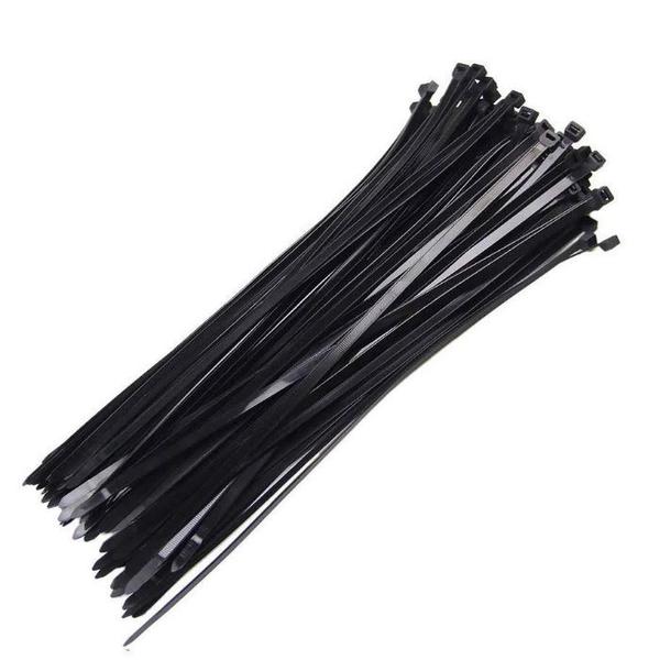 Cinta Plastica Abraçadeira Elgin PA66 4.8 X 300MM Pc 100U Preta Imagem de Cinta Plastica Abraçadeira Elgin PA66 4.8 X 300MM Pc 100U Preta