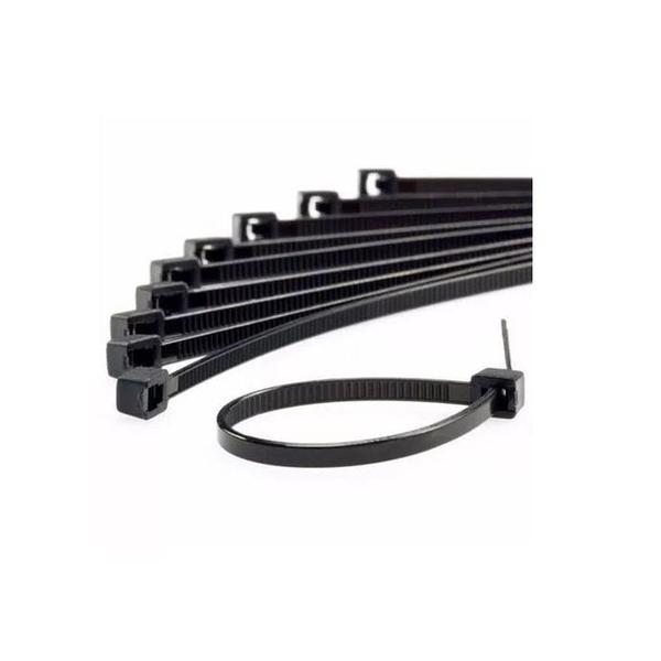 Cinta Plastica Abraçadeira Elgin PA66 4.8 X 300MM Pc 100U Preta Imagem de Cinta Plastica Abraçadeira Elgin PA66 4.8 X 300MM Pc 100U Preta