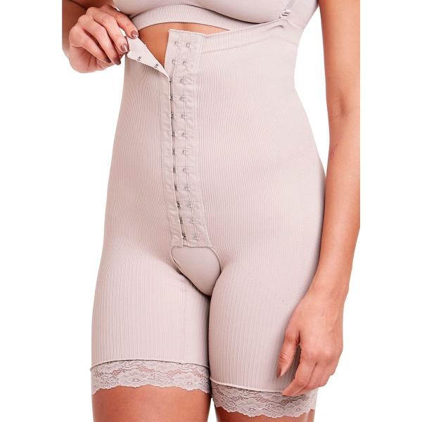 Cinta Pós Cirúrgica Bermuda Abdominal Emana Plié de Alta Compressão Feminina Modeladora Estética Imagem de Cinta Pós Cirúrgica Bermuda Abdominal Emana Plié de Alta Compressão Feminina Modeladora Estética