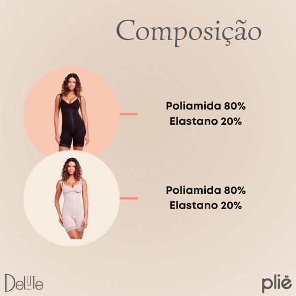Cinta Pós Cirúrgica Bermuda Abdominal Emana Plié de Alta Compressão Feminina Modeladora Estética Imagem de Cinta Pós Cirúrgica Bermuda Abdominal Emana Plié de Alta Compressão Feminina Modeladora Estética