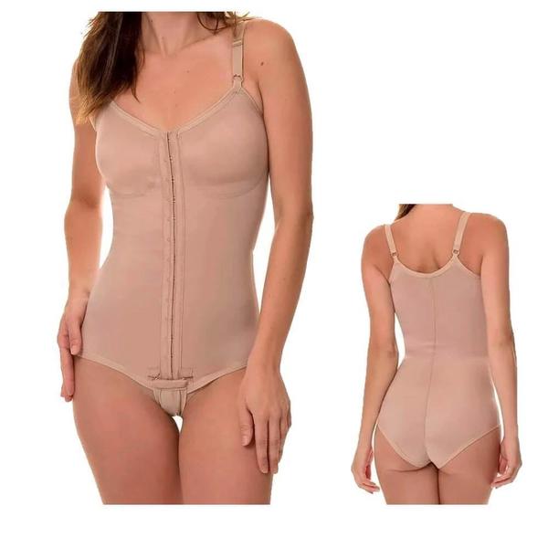 Imagem de Cinta Pos Cirurgica Estilo Body Lipoaspiraçao G Chocolate 60602 New Form