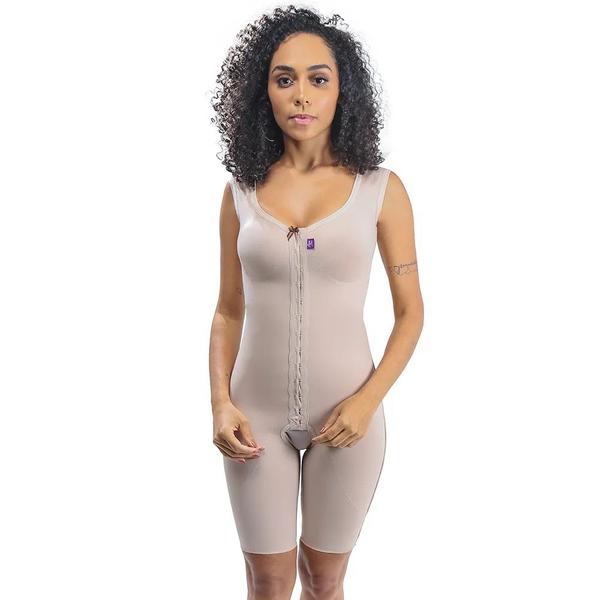 Cinta Pós Cirúrgica Short Com Alça Regata E Fecho Frontal Corpo Belo Imagem de Cinta Pós Cirúrgica Short Com Alça Regata E Fecho Frontal Corpo Belo