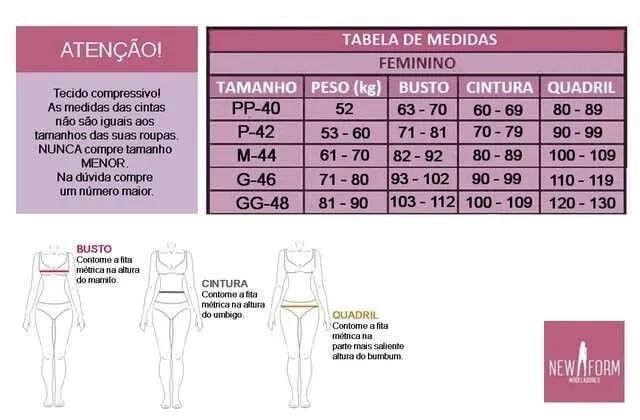 Imagem de Cinta Pos Parto e Pos Cirurgica Com Alça New Form 60609