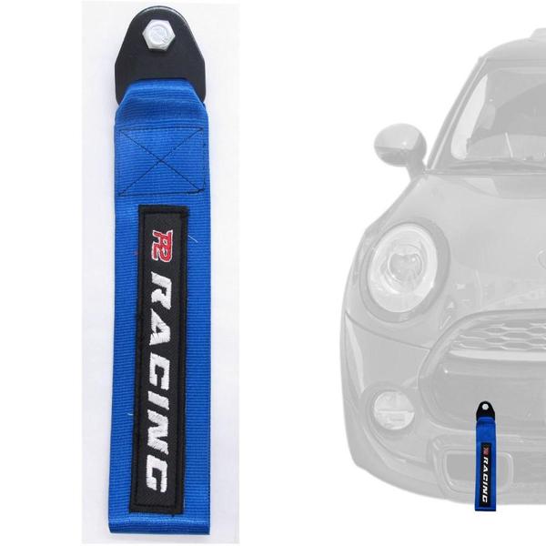 Imagem de Cinta Reboque Tow Strap Engate Azul 25cm x 5cm