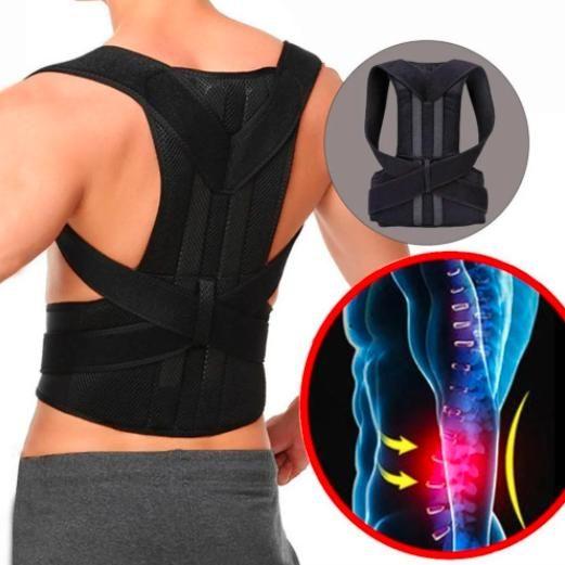 Imagem de Cinta Reforçada Masculina para Coluna Lombar em Neoprene  Suporte e Conforto