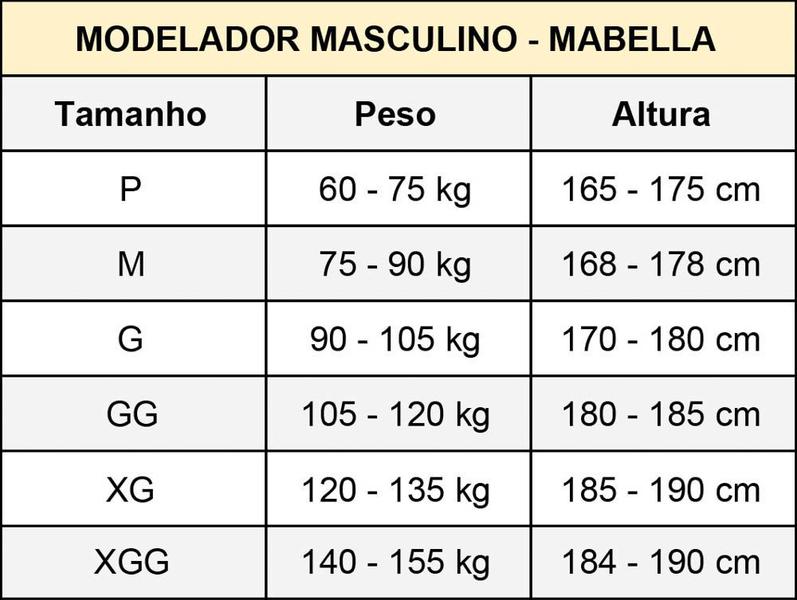 Imagem de Cinta Regata Masculina Pós Cirúrgica Emana 2194 - Mabella