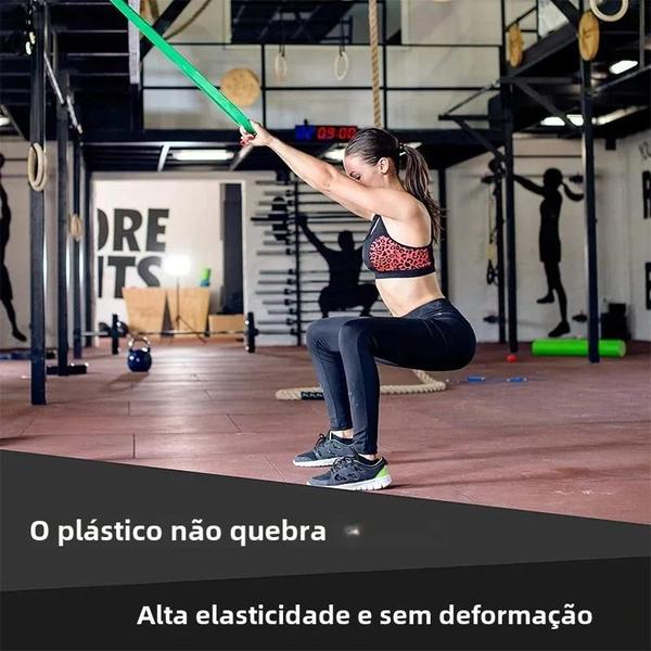 Imagem de Cinto de Resistência Elástico Unissex para Ginástica, Pilates e Exercícios