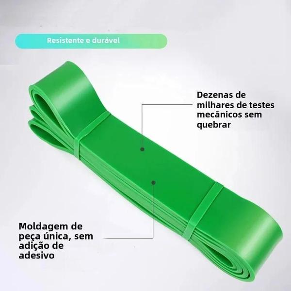 Imagem de Cinto de Resistência Elástico Unissex para Ginástica, Pilates e Exercícios