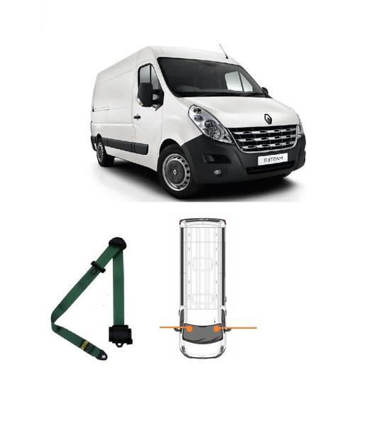 Imagem de Cinto de Segurança retrátil de 3 pontos dianteiro Renault Master