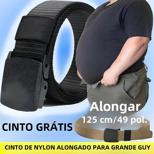 Imagem de Cinto Tático De Nylon Leve E Confortável Com Fivela Automática Ao Ar Livre Cinto De Lona Não