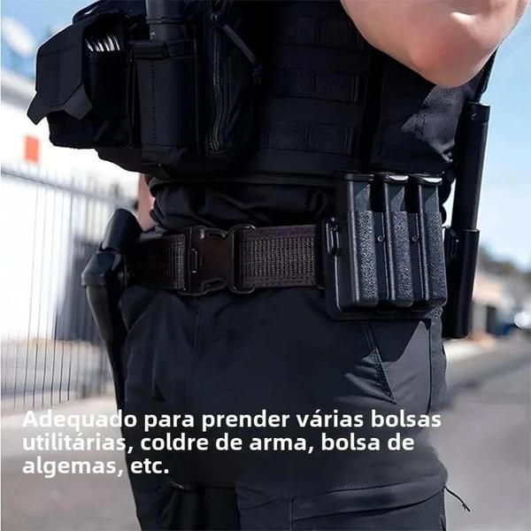 Imagem de Cinto Tático Masculino de Liberação Rápida - Estilo Militar para Atividades ao Ar Livre