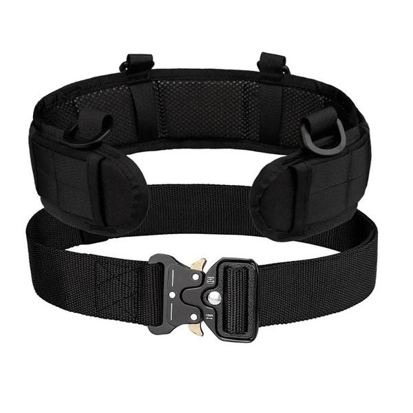 Cinto Tático Masculino Multifuncional - Nylon de Alta Qualidade para Esportes ao Ar Livre Imagem de Cinto Tático Masculino Multifuncional - Nylon de Alta Qualidade para Esportes ao Ar Livre