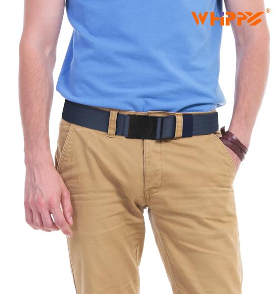 Imagem de Cinto WHIPPY Adventure Web Elastic Stretch azul marinho unissex