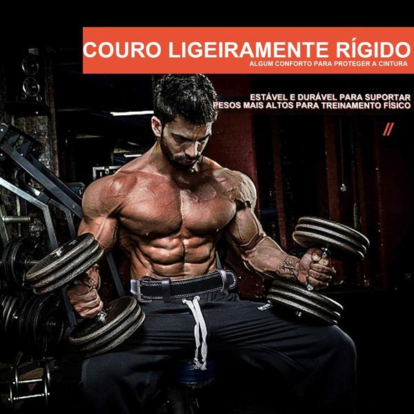 Imagem de Cinturão Cinto De Musculação Protetor Para Agachamento Academia E Exercício Funcional Profissional Treino Levantamento De Peso Fitness