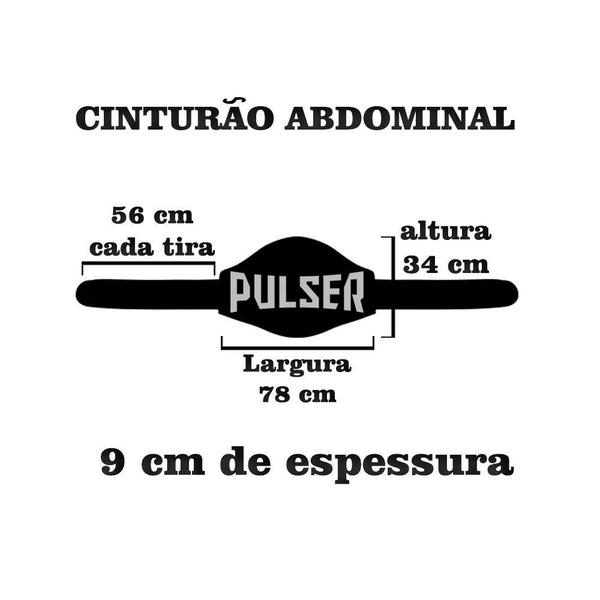 Cinturão de proteção abdomen treino Boxe Muay Thai Pulser - Pulser Fight Imagem de Cinturão de proteção abdomen treino Boxe Muay Thai Pulser