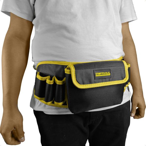 Cinturão Porta Ferramentas Multiuso Startools Cinto Para Eletricista 7 Bolsos Imagem de Cinturão Porta Ferramentas Multiuso Startools Cinto Para Eletricista 7 Bolsos