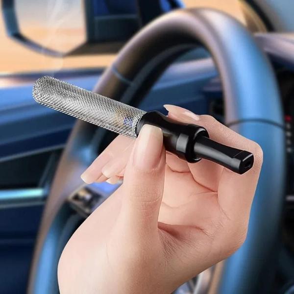 Imagem de Cinzeiro Portátil Sem Fumaça Para Carro, Porta-cigarro, Acessório Interno Automático Com Copo De