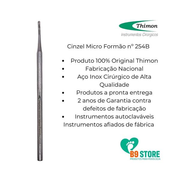 Imagem de Cinzel Micro Formão nº 254 B Thimon