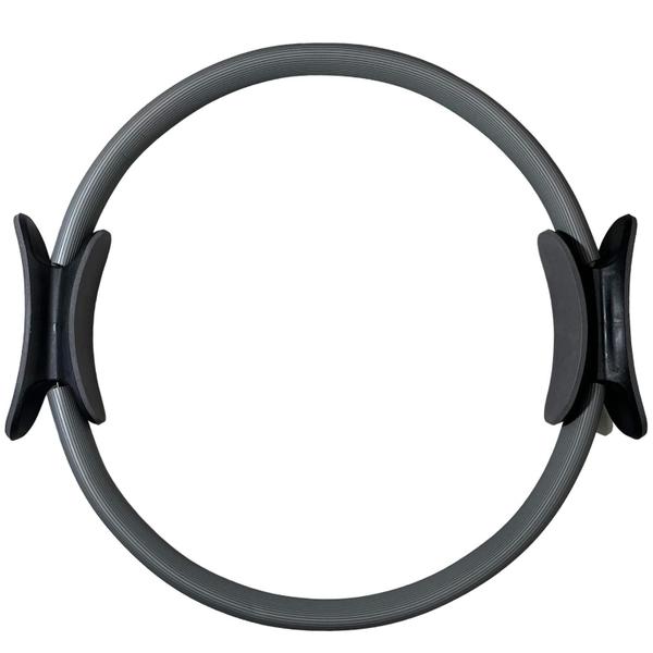 Imagem de Circulo Mágico Arco Anel Flexível Yoga Exercício Pernas DS1046 Cinza Dafoca Sports