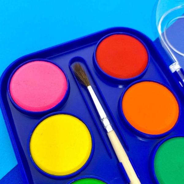 Cis aquarela estojo c/ 12 cores multicolor Imagem de Cis aquarela estojo c/ 12 cores multicolor