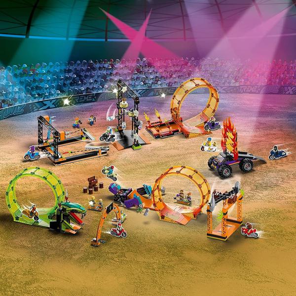 City Desafio De Acrobacias Chocantes 60341 4111160341 - Lego Imagem de City Desafio De Acrobacias Chocantes 60341 4111160341