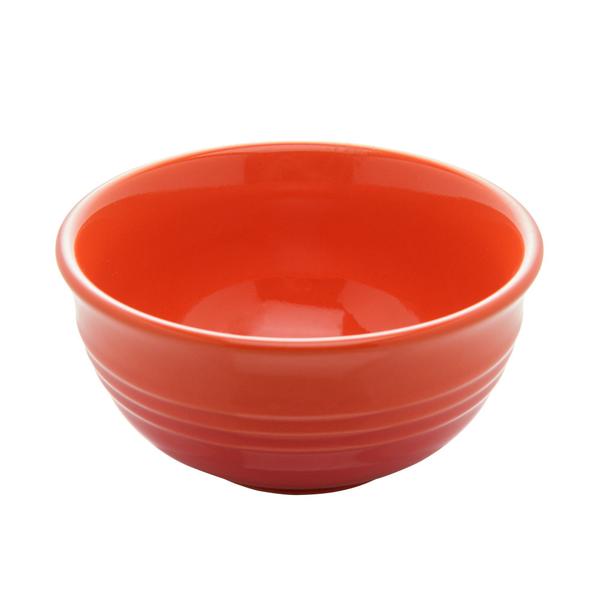 Imagem de Cj 2 Bowls de Cerâmica Retro Laranja 14x7cm