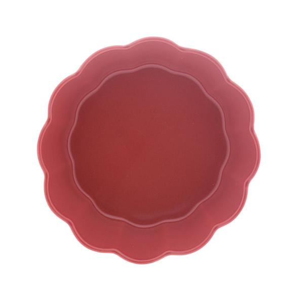 Imagem de Cj 3 Bowls De Porcelana Pétala Vermelho Matt 14,5X5Cm