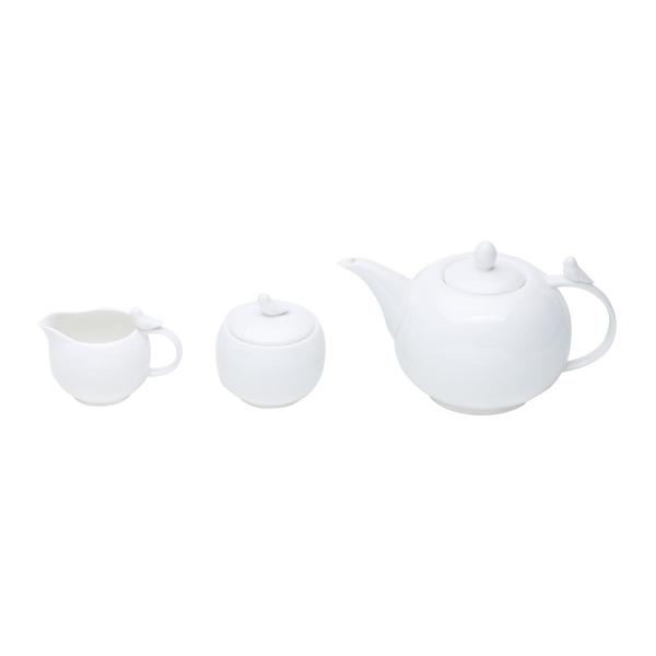 Imagem de Cj 3pcs em porcelana para café/chá Birds Branco - Wolff