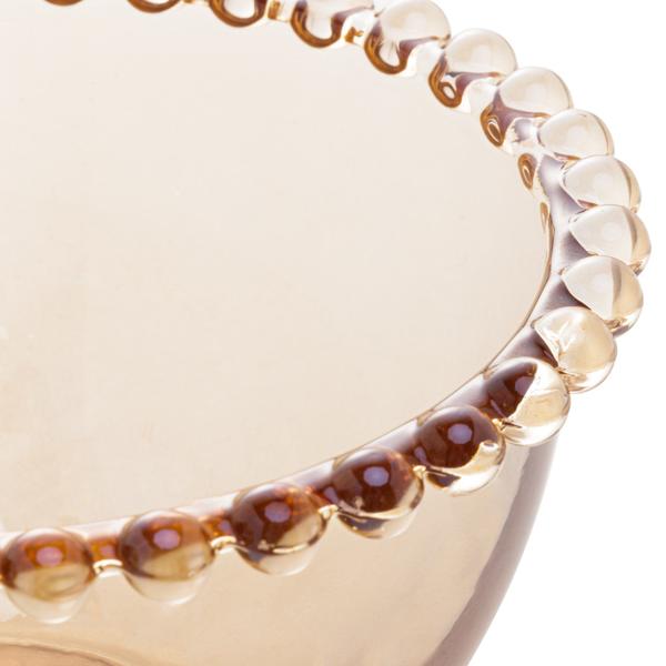 Imagem de Cj 4 Bowls Cristal Pearl Âmbar 14cm Wolff