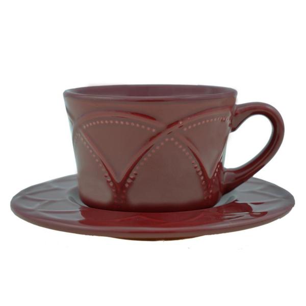 Imagem de CJ 4 XÍCARAS WOLFF PORCELANA P/CAFÉ  IRIS VERBENA 80ml - URBAN