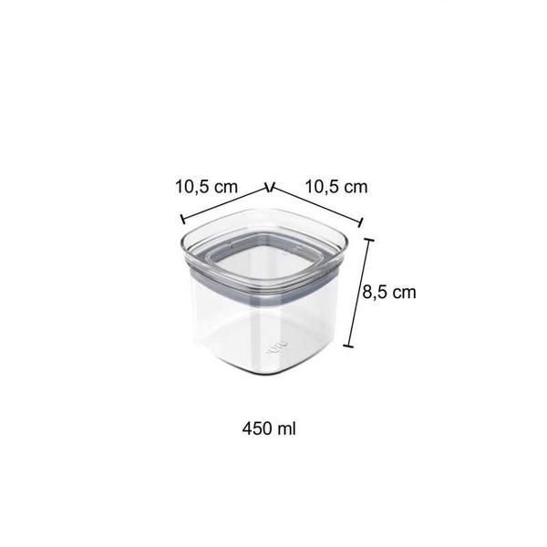 Imagem de Cj 6 Potes Herméticos Block Transparente - Ou