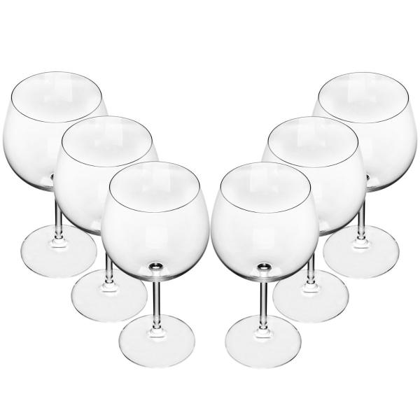 Imagem de Cj 6 Taças Cristal Para Gin Gastro/Colibri 570ml Wolff Mesa