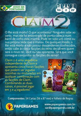 Claim 2 - PaperGames Imagem de Claim 2