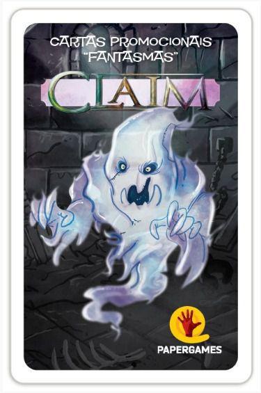 Imagem de Claim + Promo Fantasmas Jogo de Cartas PaperGames J024