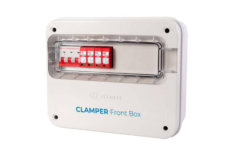 Imagem de CLAMPER Front Box 275V - 20kA 3P 25A