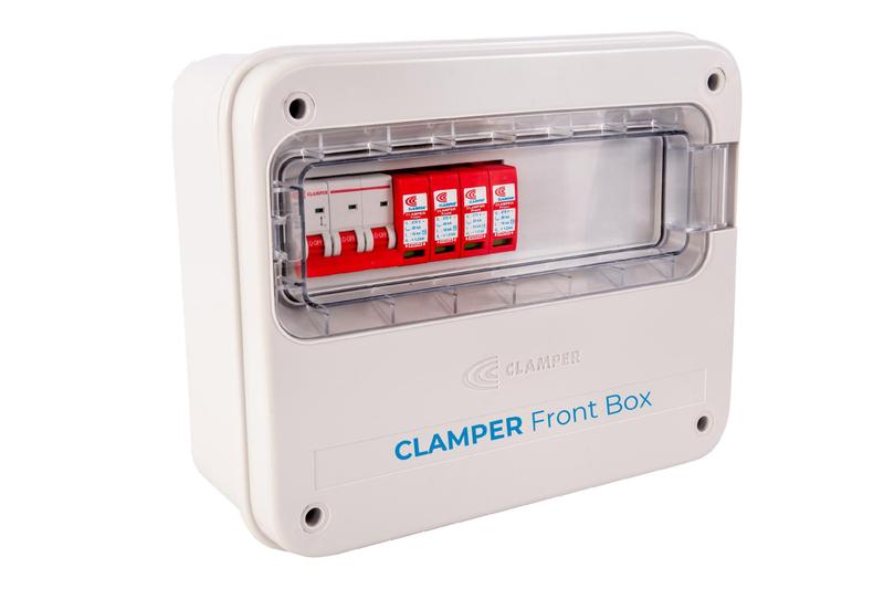 Imagem de CLAMPER Front Box 275V - 20kA 3P 32A