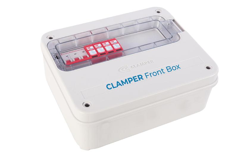 Imagem de CLAMPER Front Box 275V - 20kA 3P 40A