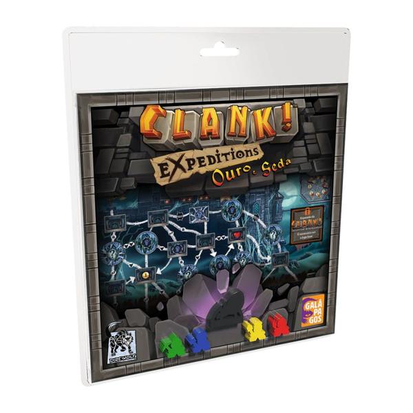 Imagem de Clank! Expeditions Ouro e Seda Expansão de Jogo de Tabuleiro Galapagos CLK002