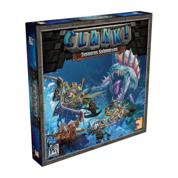 Imagem de Clank! Tesouros Submersos Expansão de Jogo de Tabuleiro Galapagos CLK003